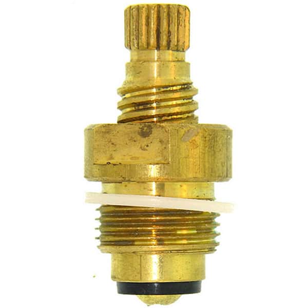 Everbilt 1 5/8 in. 17pt Broach Left Hand Stem for American Brass
