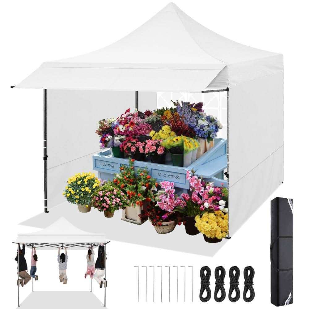 10x10 Pop Up Canopy Tent with Awning,Heavy Duty Canopy price history on PriceWatchPro