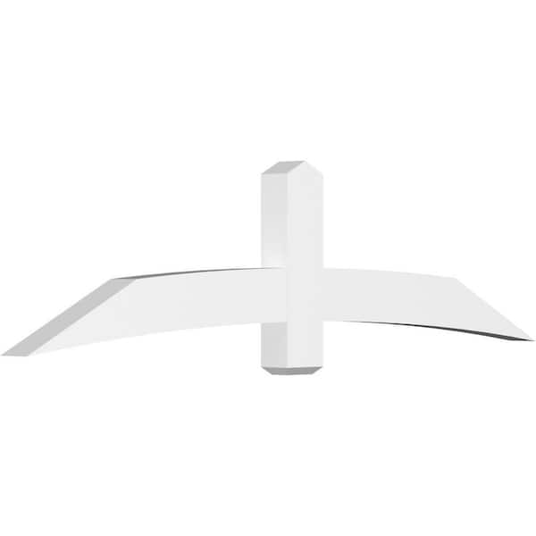 Ekena Millwork Bellingham 84 in. W x 21 in. H x 4 in. D Signature Polyurethane Bracket