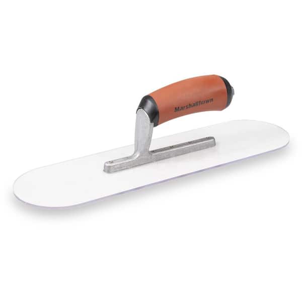 MARSHALLTOWN 14 in. x 4 in. Plastic Pool Trowel - DuraSoft Handle