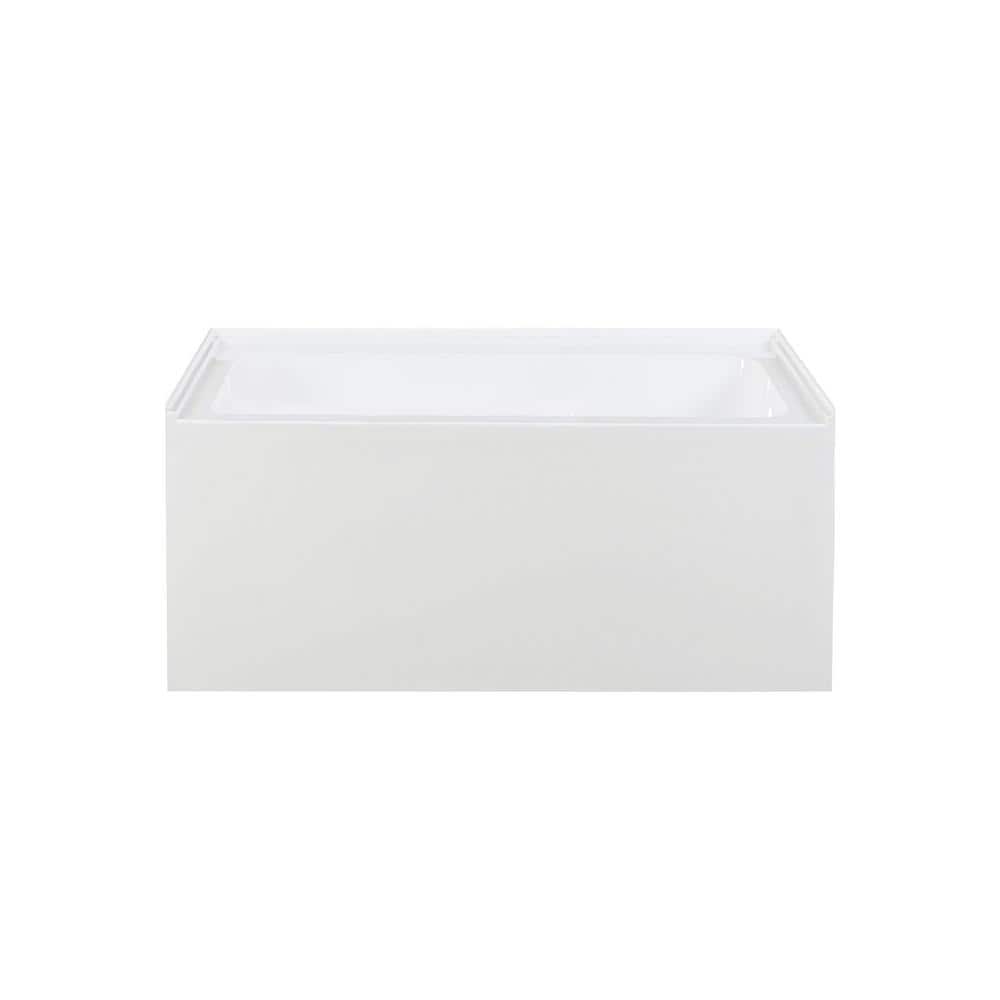 Voltaire 32" White Acrylic Alcove Bathtub with Apron