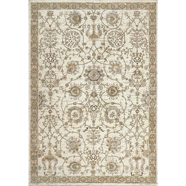 Dynamic Rugs Octo 6 ft. 7 in. X 9 ft. 6 in. Taupe/Multi Oriental Indoor
