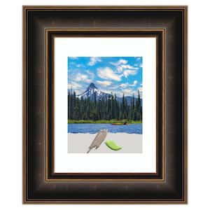 11 in. x 14 in. (Matted to 8 in. x 10 in.) Villa Oil Rubbed Bronze Wood Picture Frame Opening Size