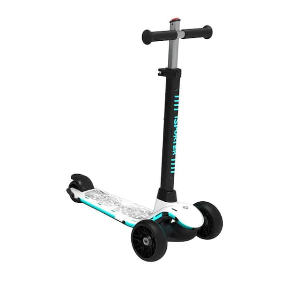 Unbranded 3 Wheel Scooter for Kids Ages 3-5 -Years Old, Boys and Girls with Light Up Wheels, Foldable & Adjustable, Anti-Slip Deck