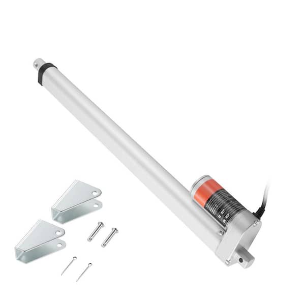 Linear Actuator 12-Volt, 16 in. High Load 330lbs. /1500N Linear Actuator, 0.19 in. /s Linear Motion Actuator