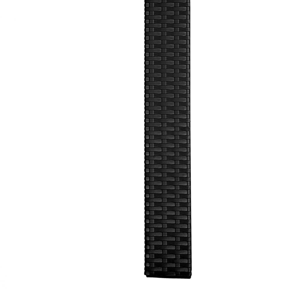 Mace Black Square Weave Design Outdoor Dining Table