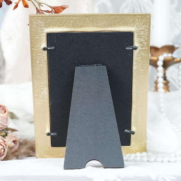 HOMZENE Flower 4 x 6 Matted Green White Enamel Picture Frame THD