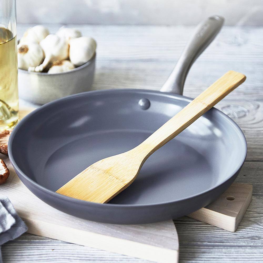 Gray Ceramic Nonstick 18-Piece Cookware Set with Stainless Steel Handles
