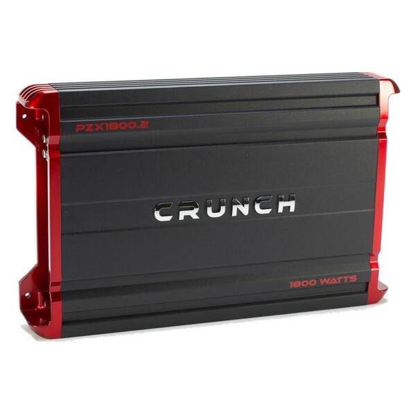 Crunch Powerzone 1800-Watt 2-Channel Car Audio Class A/B Mosfet Power Amplifier