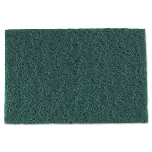 6 in. x 9 in. Green Medium-Duty Scouring Pad Sponge (60/Carton)