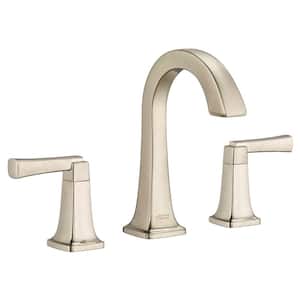 Townsend 8 in. Widespread 2-Handle High-Arc Bathroom Faucet with Speed Connect Drain in Brushed Nickel