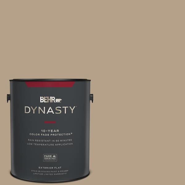 BEHR DYNASTY 1 Gal. #MQ2-47 Midtown Flat Exterior Stain-Blocking Paint ...