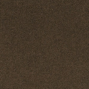 Inspirations Brown Residential 18 in. x 18 Peel and Stick Carpet Tile (16 Tiles/Case) 36 sq. ft.