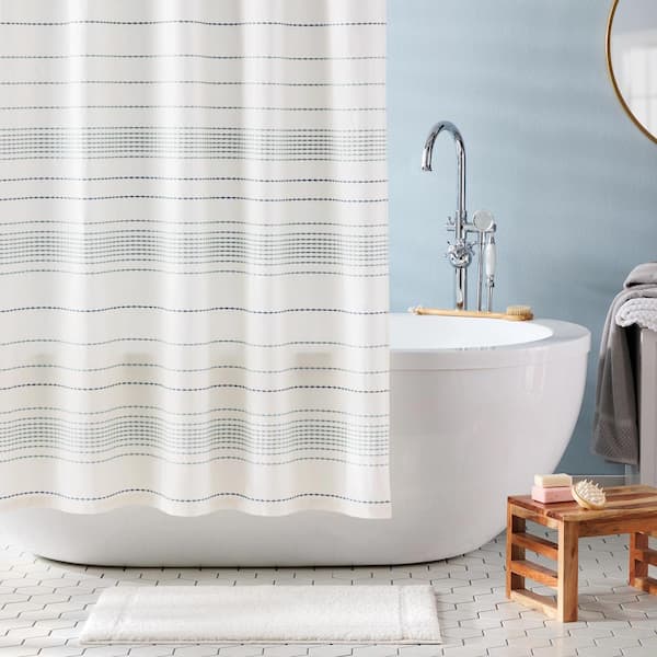 Ultra Plush Solid Washable White 20 ft. x 32 ft. Border Bathmat Rug