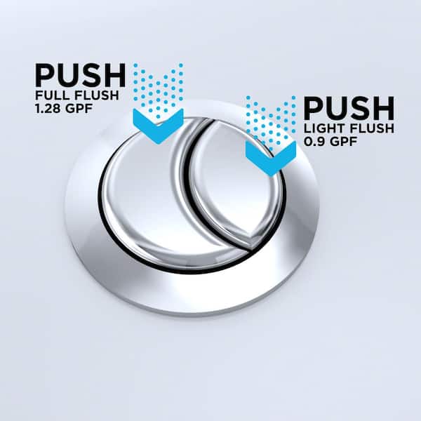 TOTO Aquia IV 12 in. Rough In 2-Piece 0.9/1.28 GPF Dual Flush