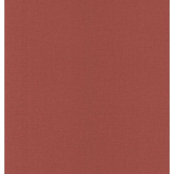 National Geographic Red Linen Texture Wallpaper Sample