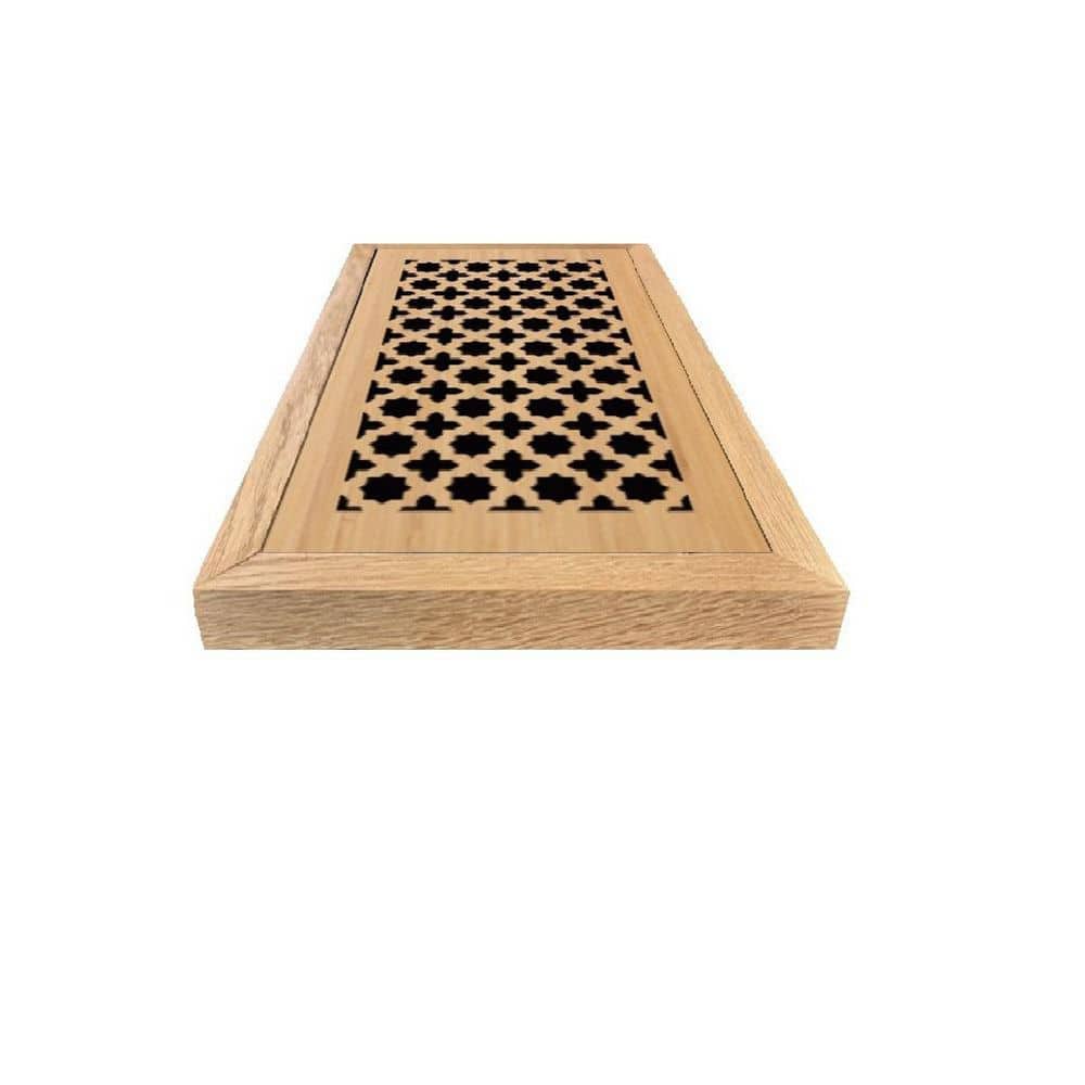 Hardwood Floor Register, Duct Opening 4X12 (Overall 7x15) - French Pavillion Design price history on PriceWatchPro