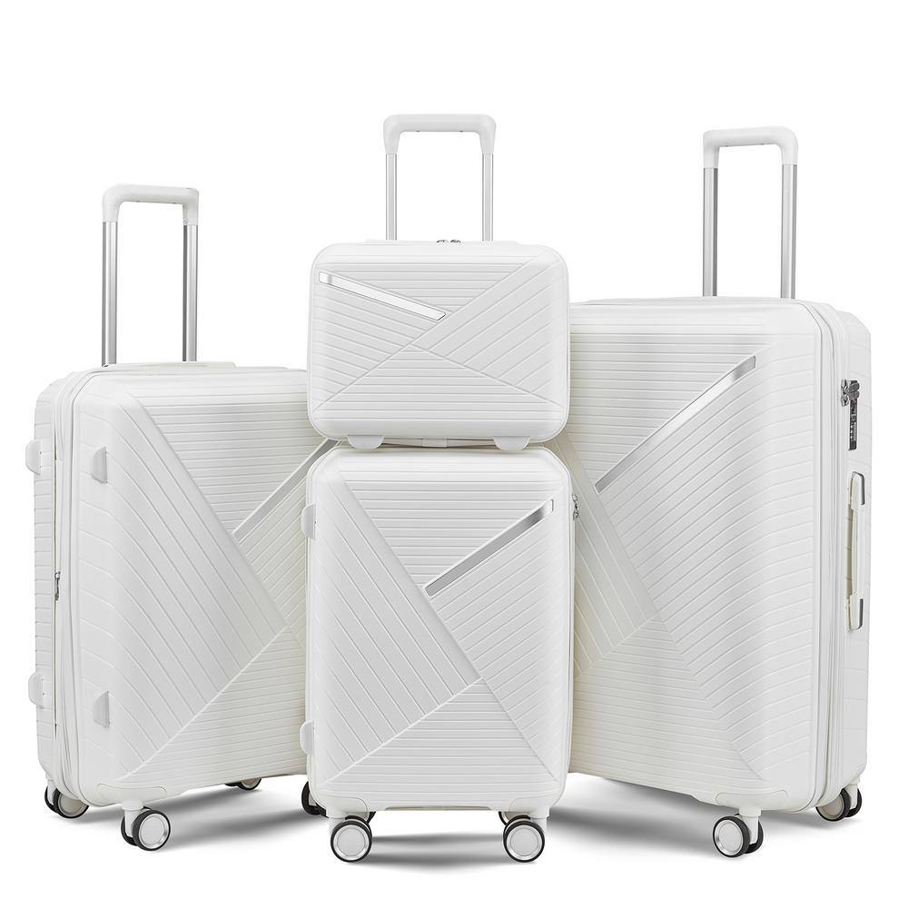 4 Piece Luggage Set With TSAapproved locks And Expandable Design (14