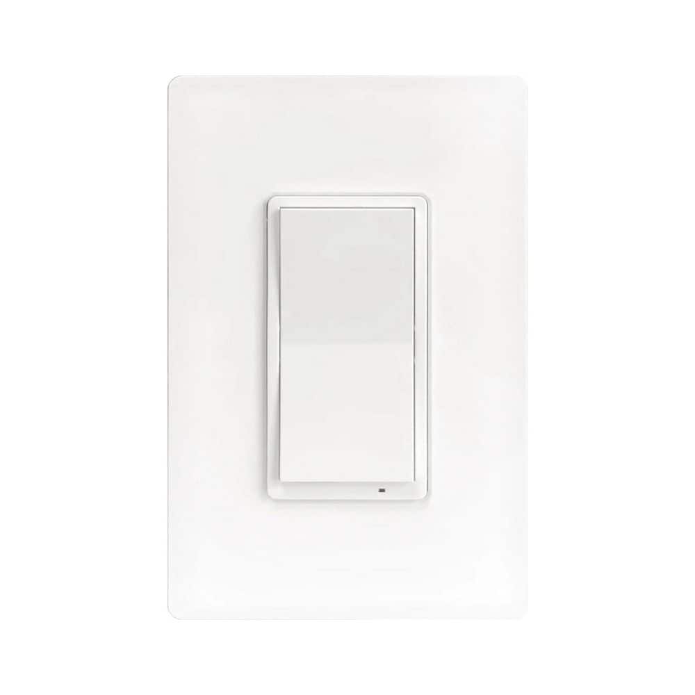 Pure Smart Wi‑Fi 10A Smart On/Off Illuminated Rocker Light Switch White 1‑Pack SWW‑SWT‑WH Connected by WiZ Pro‑Hardwired price history on PriceWatchPro