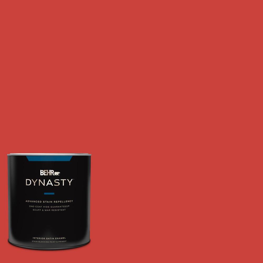 BEHR DYNASTY 1 qt. #S-G-180 Grenadine Satin Enamel Interior Stain