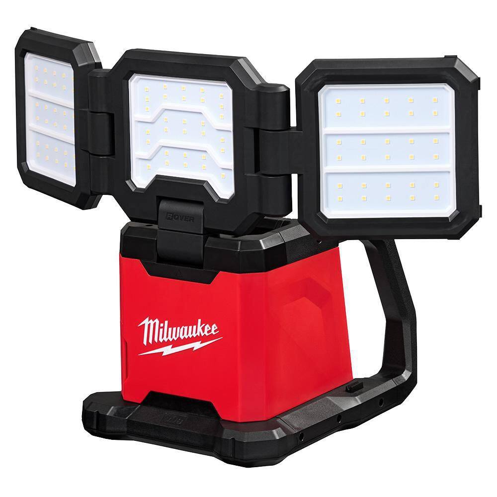 Wireless LED Work Light For Milwaukee M18 18V Battery – 4800 Lumens, USB Charger, IP65