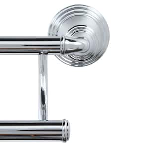 Devonshire 24 in. Double Towel Bar in Polished Chrome