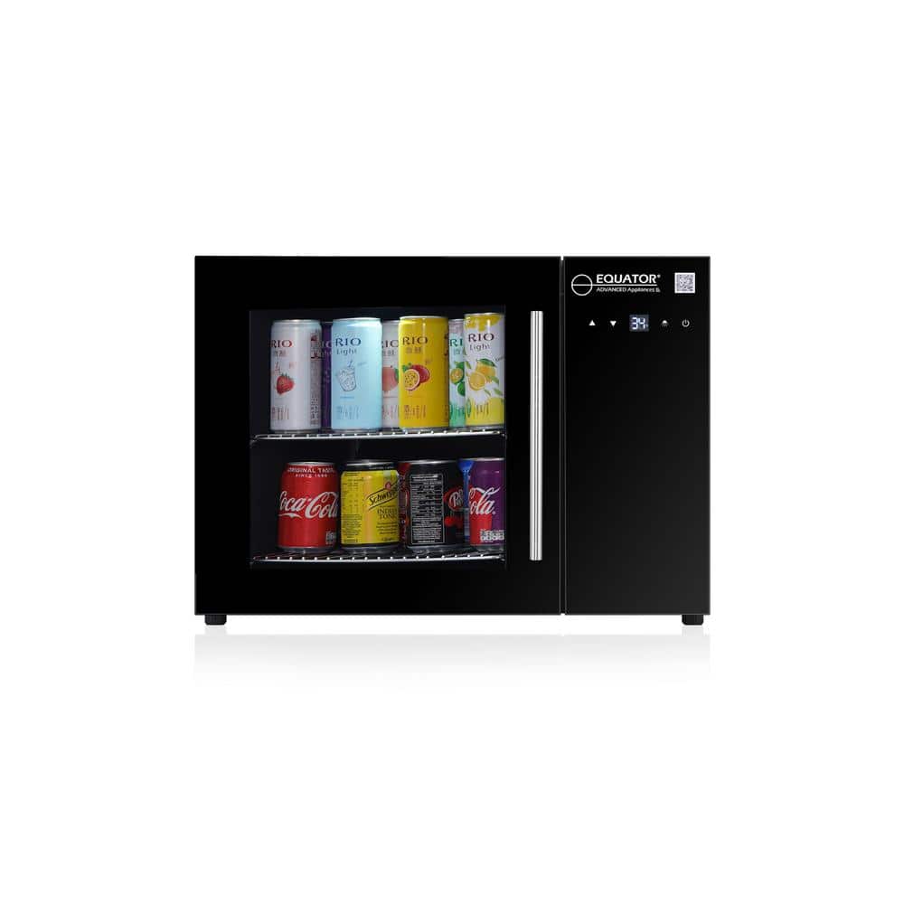 25 in. Countertop Single Temperature Zone Beverage Refrigerator 40-Cans Tou