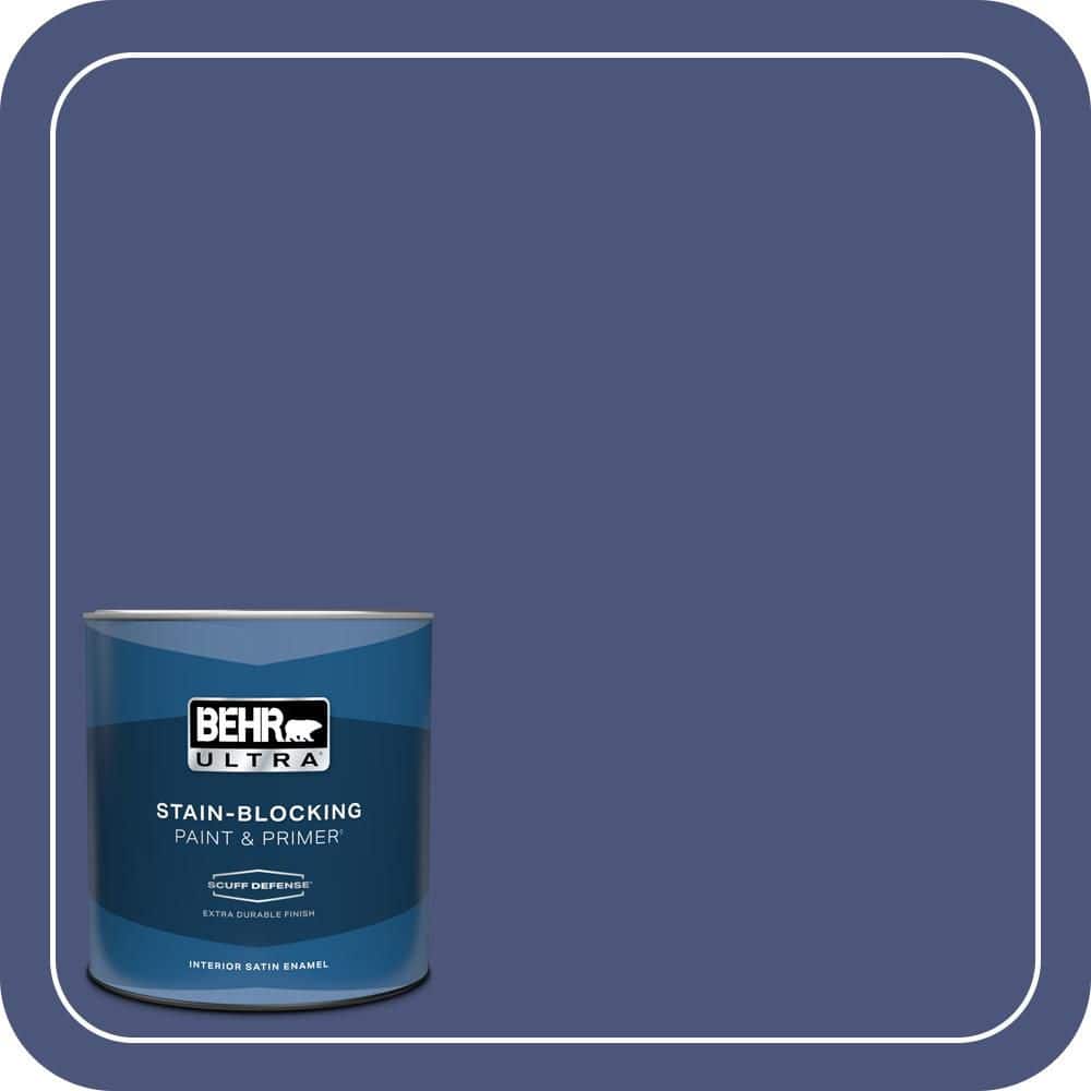 1 qt. #620D-7 Deep Indigo Extra Durable Satin Enamel Interior Paint & Primer price history on PriceWatchPro