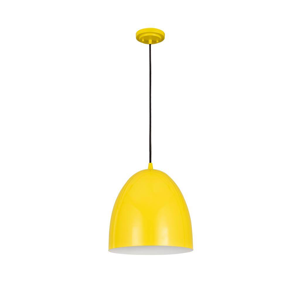 Z Studio 19" Blue Iron Dome LED Pendant Light