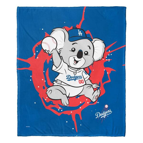 THE NORTHWEST GROUP MLB Dodgers Mascot Silk Touch Throw