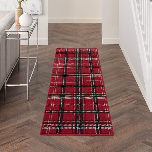 Buy Buffalo Plaid Doormat - Custom Colours - Free UK Delivery