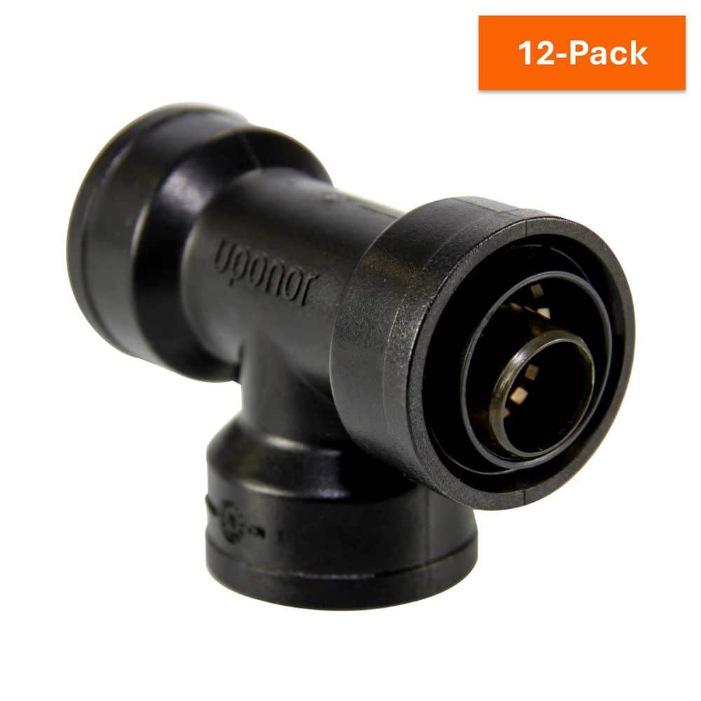 TotalFit 3/4 in. Push-to-Connect Engineered Polymer Tee (12-Pack) price history on PriceWatchPro