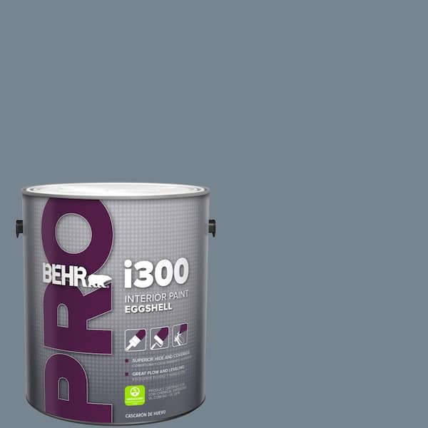 BEHR PRO 1 gal. #PPU14-05 Forever Denim Eggshell Interior Paint