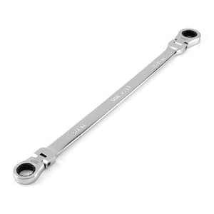 3/4 in. x 13/16 in. Long Flex 12-Point Ratcheting Box End Wrench