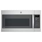 Profile 2.1 cu. ft. Over the Range Microwave with Sensor Cooking in Stainless Steel