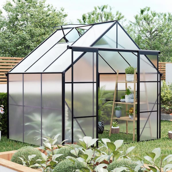 Storhaus 94 in. W x 73 in. D x 89 in. H Polycarbonate Greenhouse
