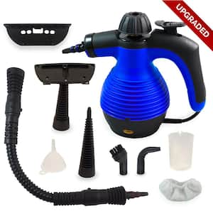 Multi-Purpose Handheld Pressurized Steam Cleaner with 9-Piece Accessory Kit for Stain Removal, Floor, Carpets, Car Seats
