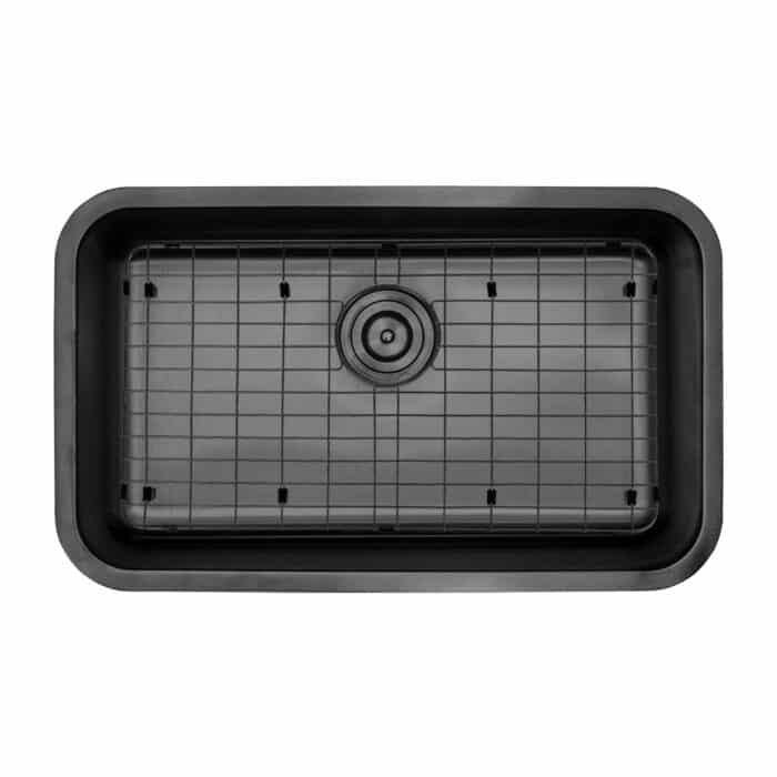 Brushed Stainless Steel Undermount Single Bowl Kitchen Sink