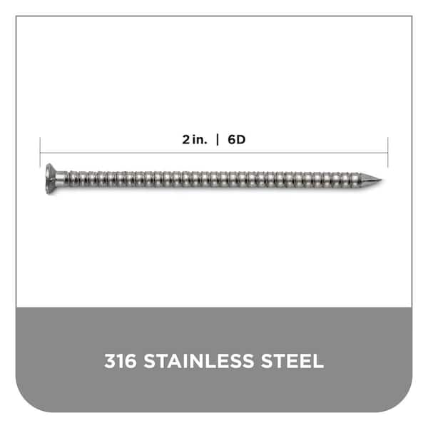 Collated Nails 15 Degree Coil 304 Stainless Steel Roofing Nails, Roofing Nails