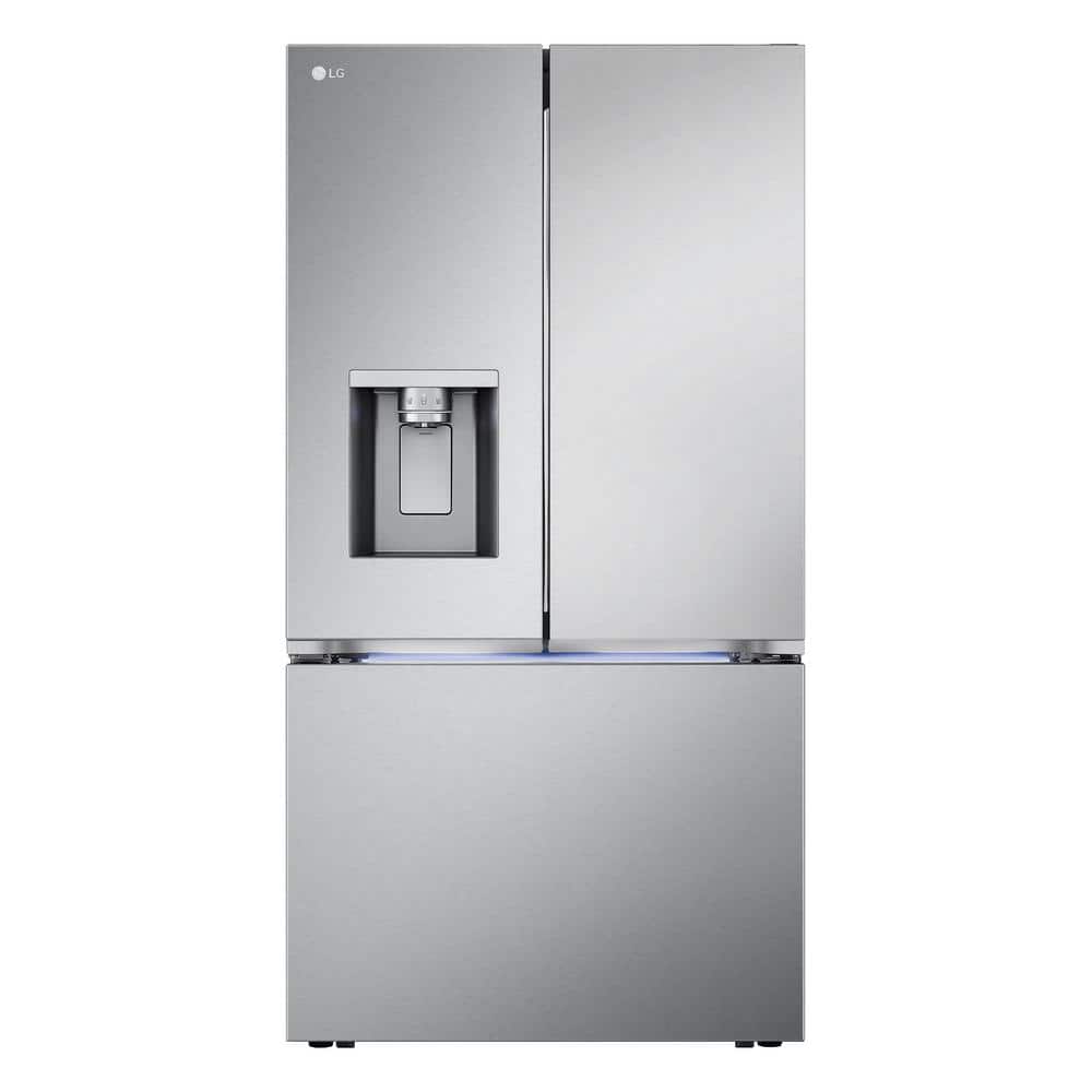 LG 31 cu. ft. 3 Door French Door Refrigerator with Ice and Water with 4