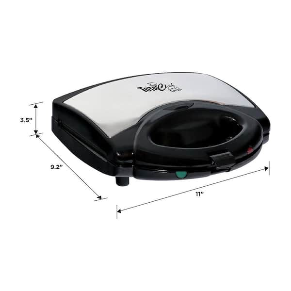 spray kunstner Stå op i stedet Total Chef 4-in-1 Waffle Iron, Grill, Sandwich Maker, Griddle with  Interchangeable Non-Stick Plates TCG08G-CA - The Home Depot