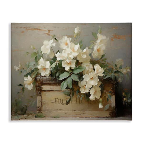 Fresh Rustic Flowers by Ramona Murdock Unframed Graphic Art Print Nature 20 in. x 16 in.