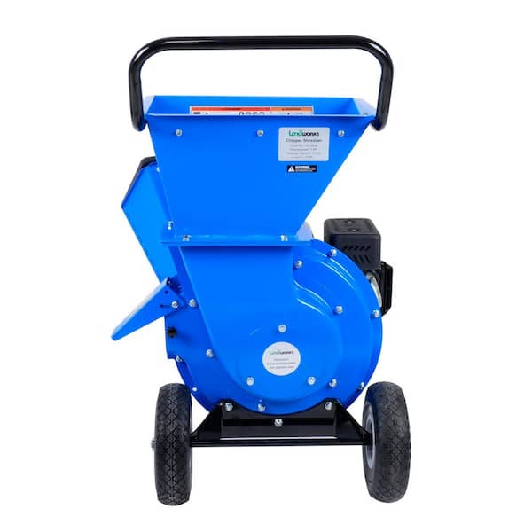 Landworks 3 Inch Max Capacity 7HP Gas Powered Wood Chipper