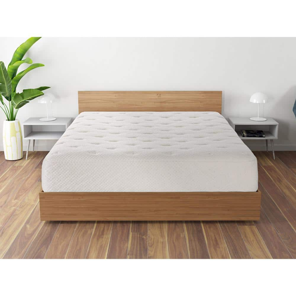 SLEEPFRESH Clean and Cool Twin XL Medium Memory Foam 12 in. Mattress