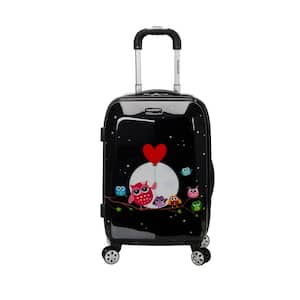 Vision 20 in. Night owl Hardside Carry-On Suitcase