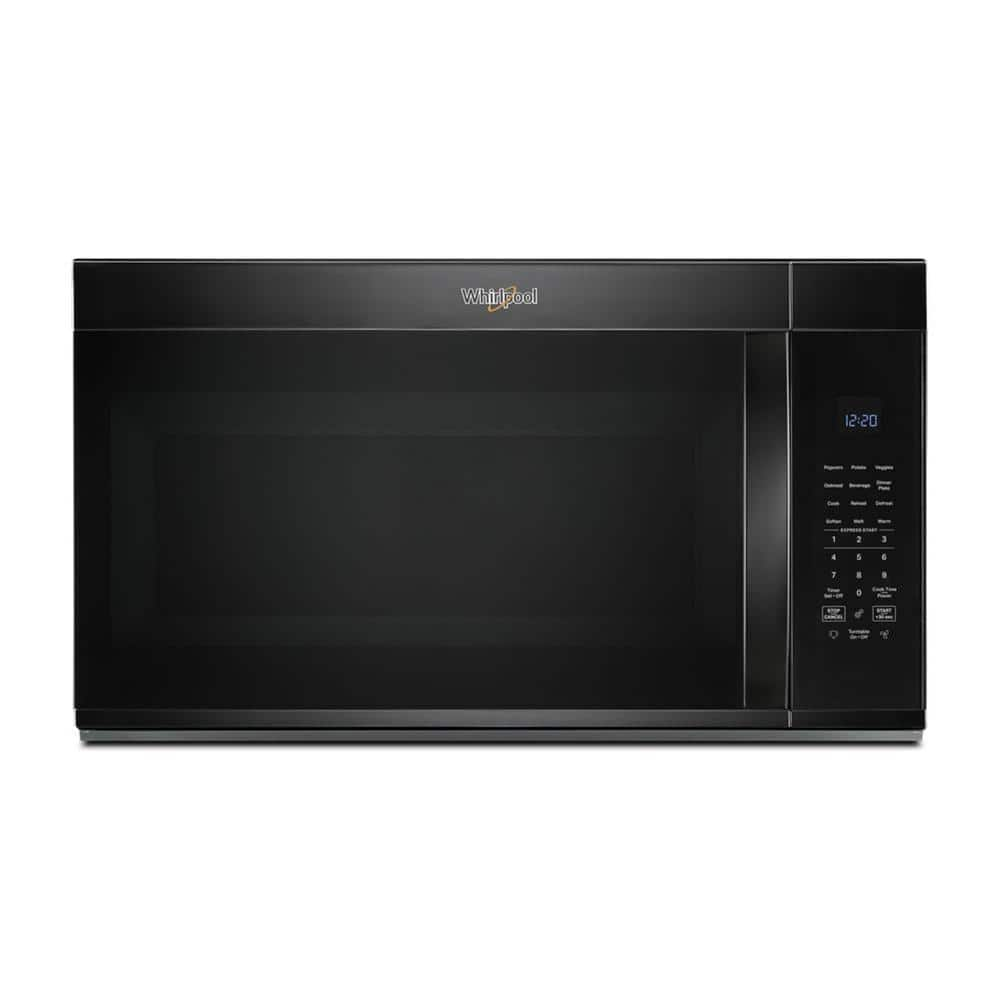 Whirlpool 30 in. Over-the-Range Microwave in Black with Sensor Cooking