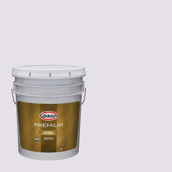 Glidden Premium 5-gal. Violet Hush PPG1175-1 Flat Exterior Latex Paint