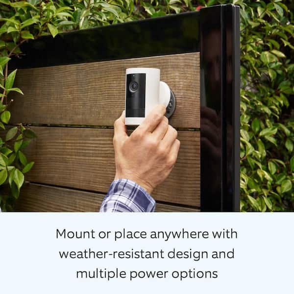 Ring Outdoor Cam Plus, Battery Security Camera with 2K Video, Low