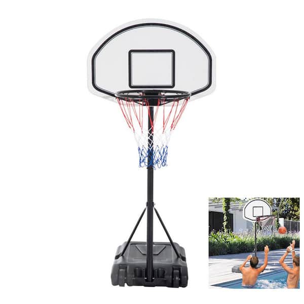 Karl home 3 ft. - 4 ft. H Adjustable Swimming Pool Basketball Hoop