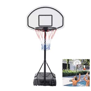 3 ft. - 4 ft. H Adjustable Swimming Pool Basketball Hoop